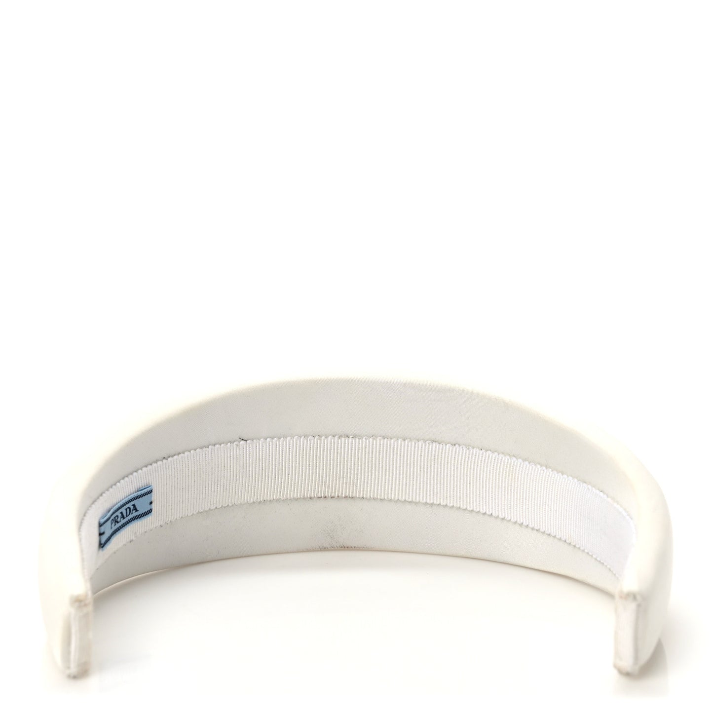 Re-Nylon Triangle Logo Headband White