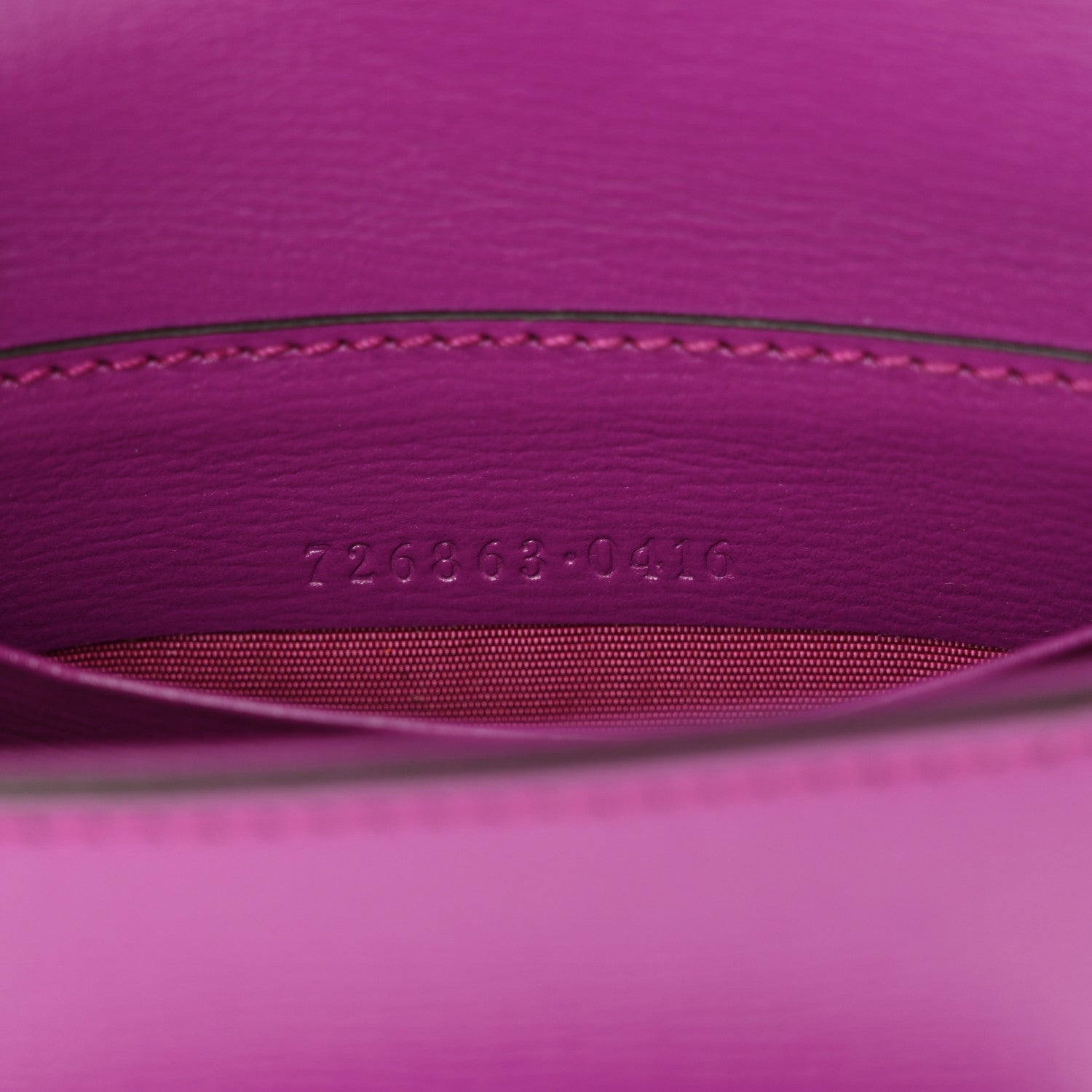 Gucci Azalea Calfskin Web Monochrome Horsebit 1955 Wallet On Strap Purple 6 of 7