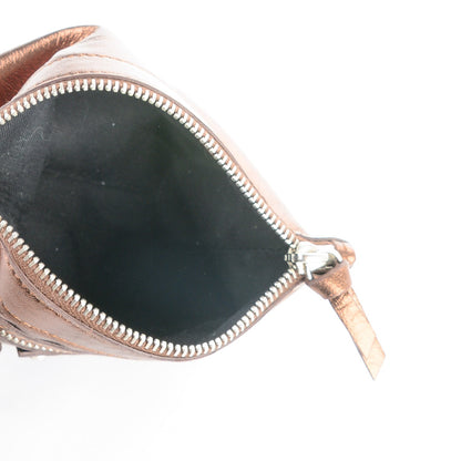 Balenciaga Metallic Agneau Silver Hardware M Porte-Monnaie Coin Purse Sparkle Bronze 5 of 7