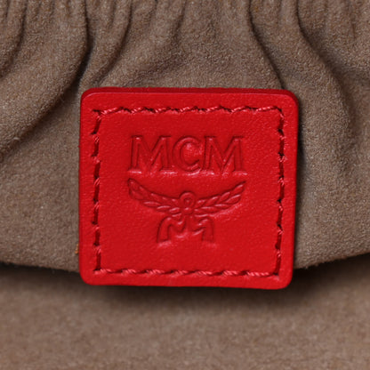 MCM Visetos Rockstar Vanity Case Cognac 6 of 8