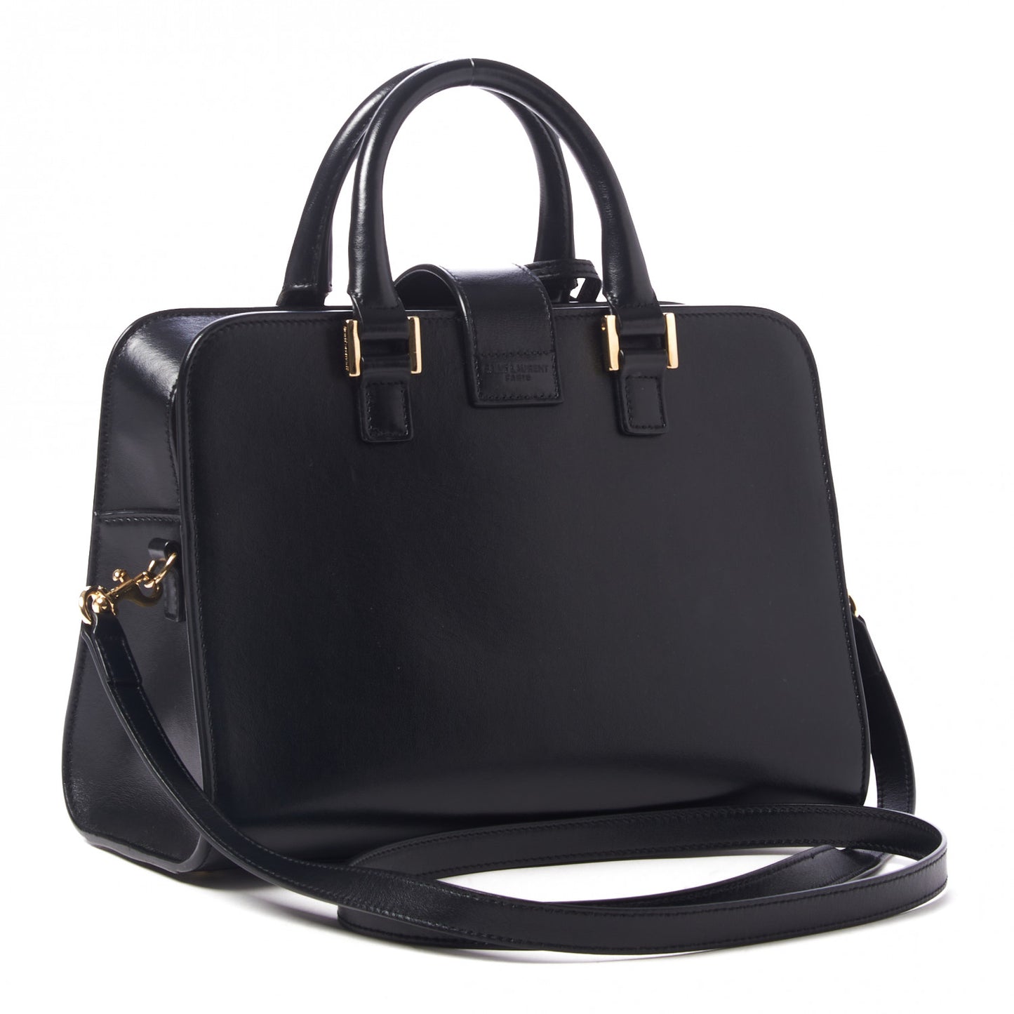 Calfskin Monogram Baby Cabas Black