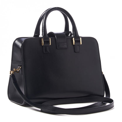 Saint Laurent Calfskin Monogram Baby Cabas Black 3 of 8