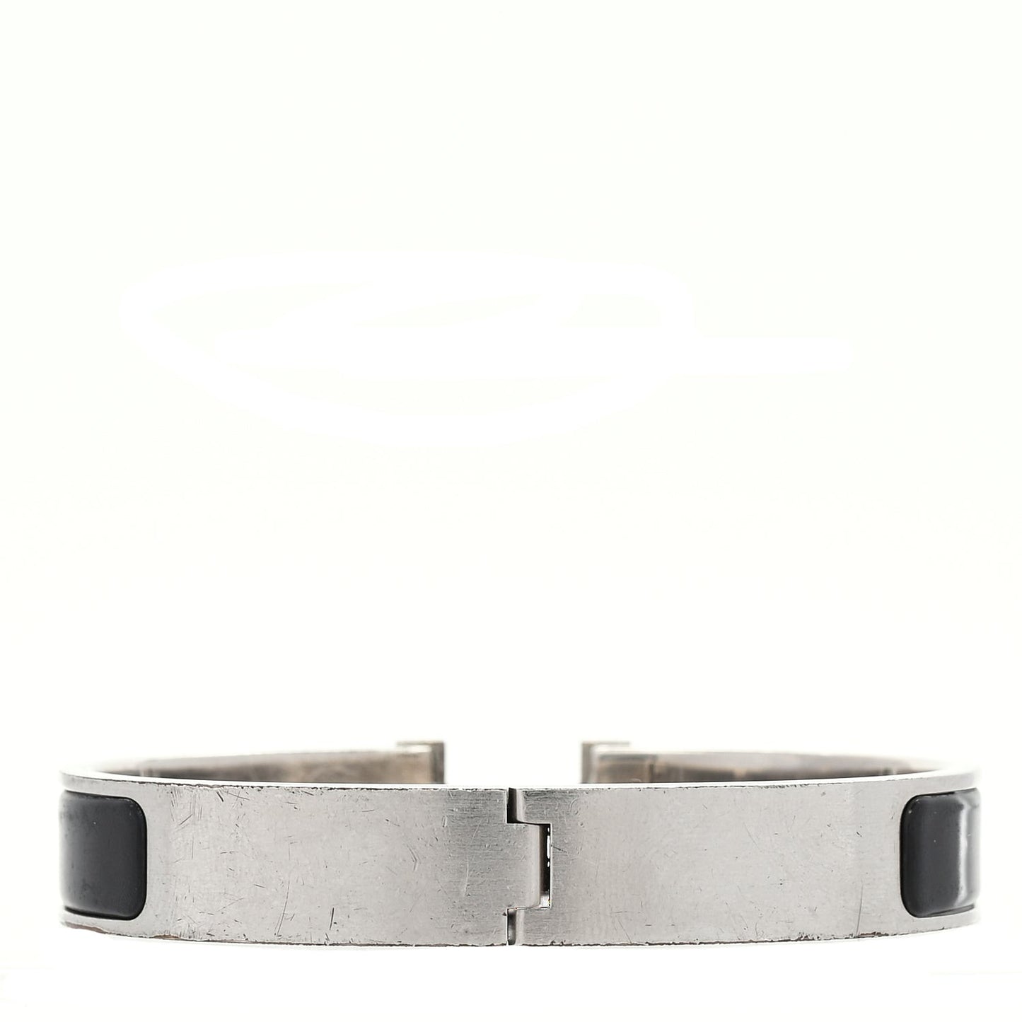 Matte Enamel Narrow Clic Clac HH Bracelet T6  Black
