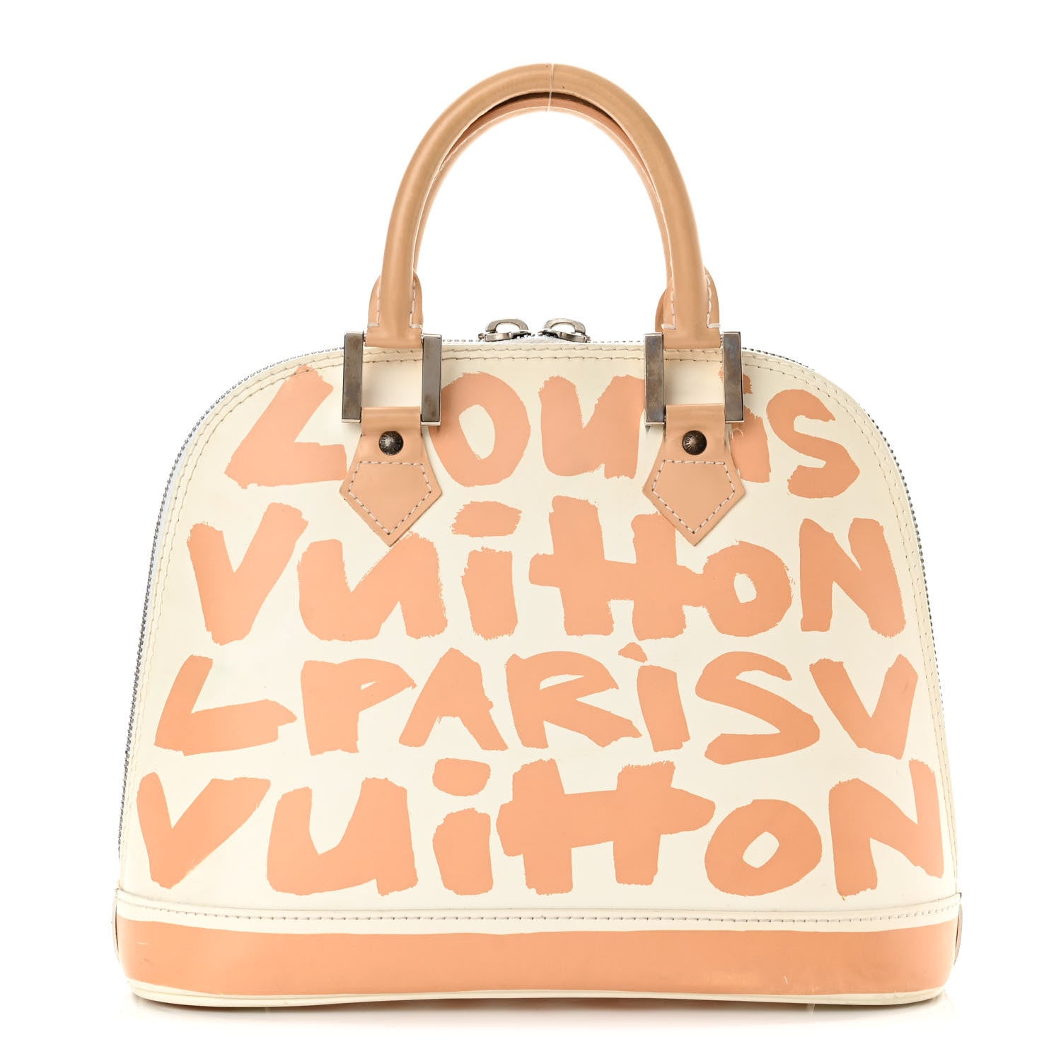 Louis Vuitton Graffiti Alma MM Peach 1 of 24