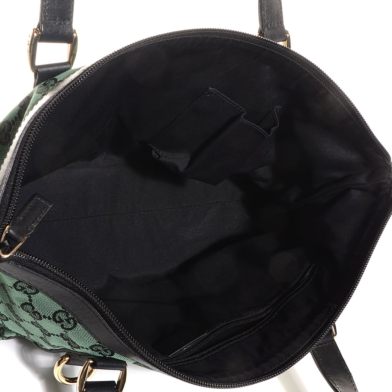 Gucci Monogram Medium Abbey Tote Green 5 of 8