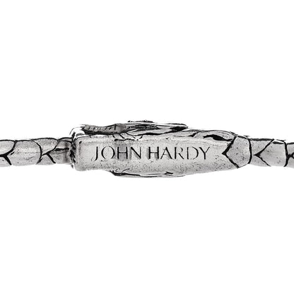 John Hardy Sterling Silver Slim Naga Scale Bangle Bracelet 5 of 5