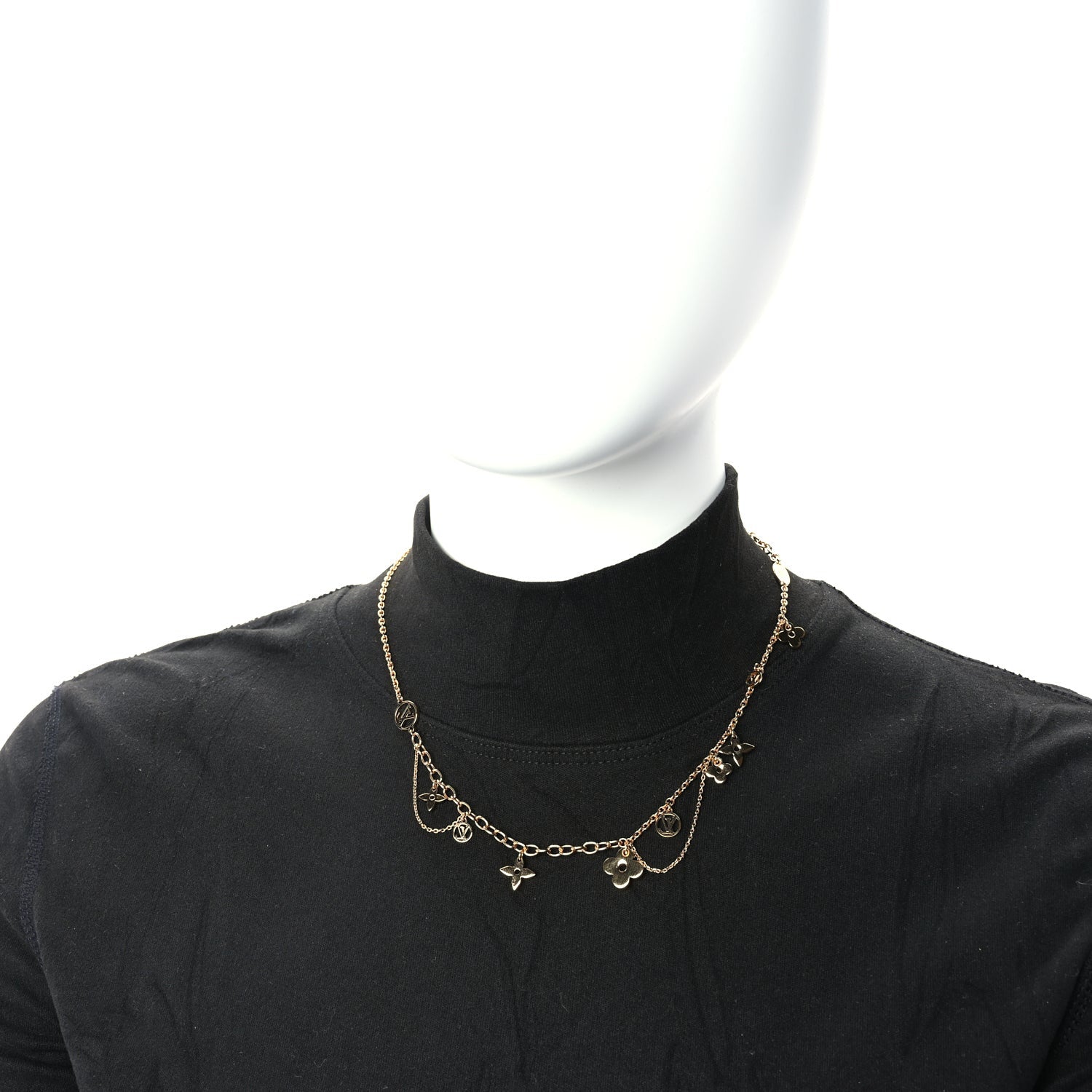 Louis Vuitton Blooming supple necklace Gold 6 of 6
