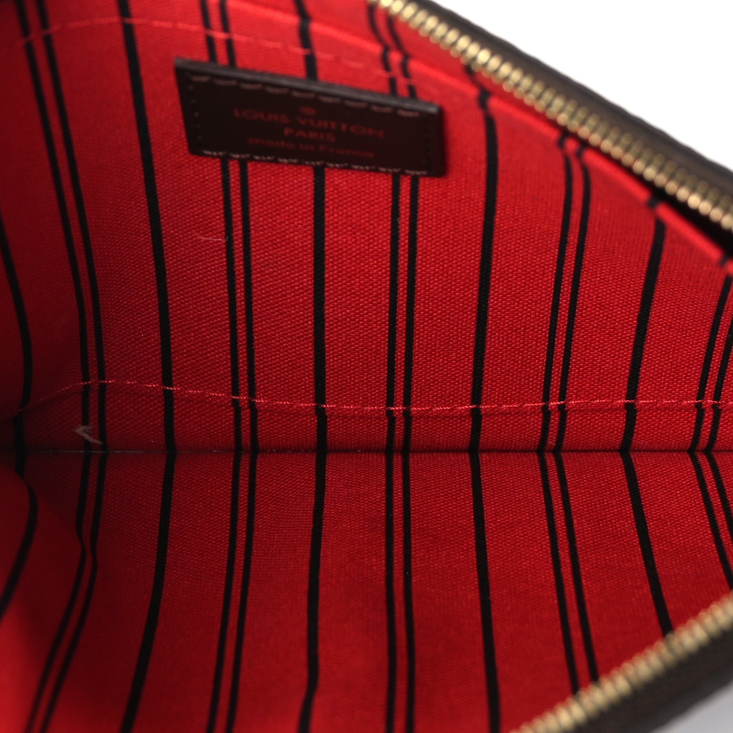 Louis Vuitton Damier Ebene Neverfull MM GM Pochette 5 of 7