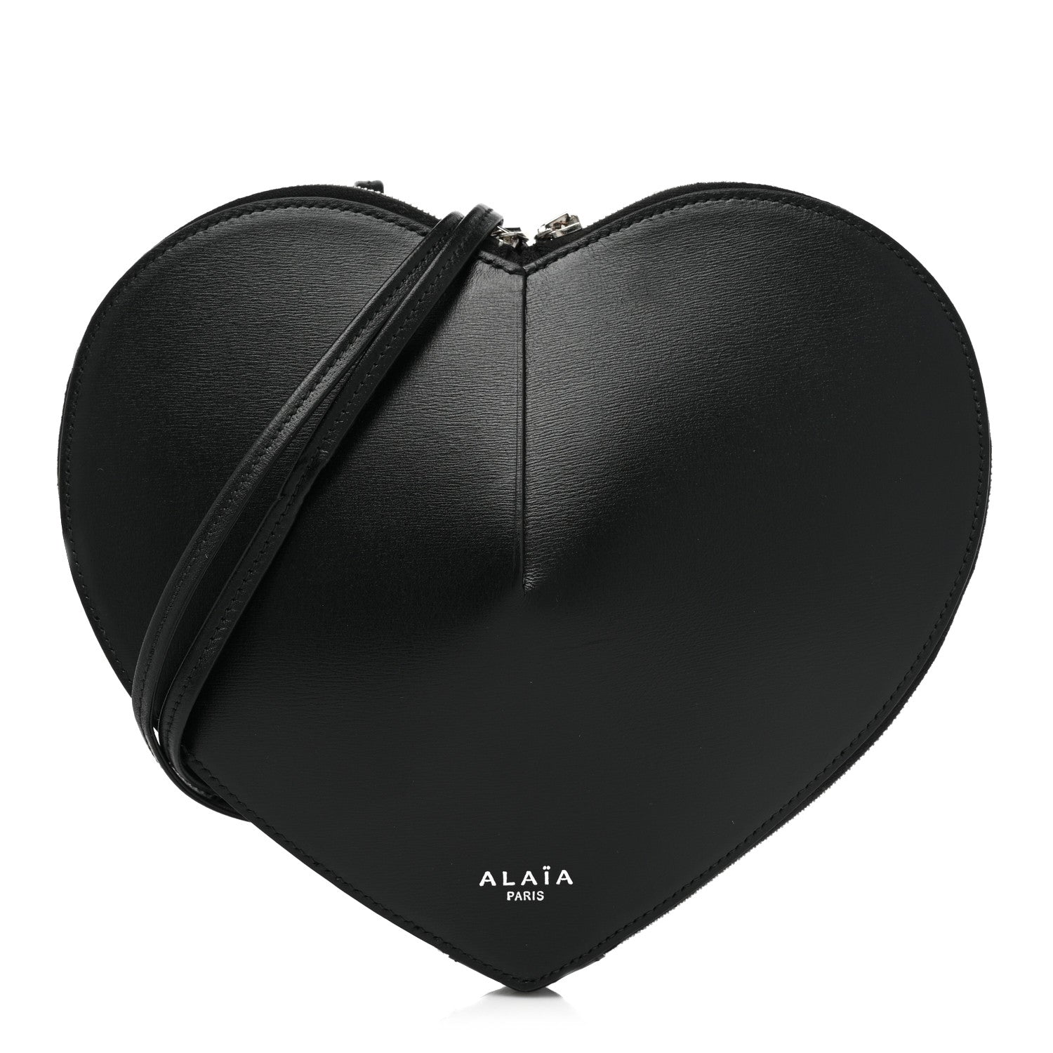 Alaia Calfskin Le Coeur Bag Black 1 of 11