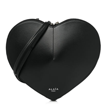 Alaia Calfskin Le Coeur Bag Black 1 of 11