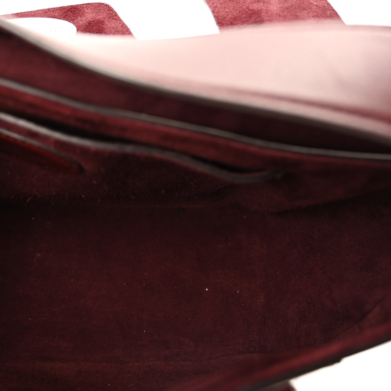 Mulberry Shiny Smooth Calfskin East West Bayswater  Black Cherry 4 of 8