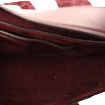 Mulberry Shiny Smooth Calfskin East West Bayswater  Black Cherry 4 of 8