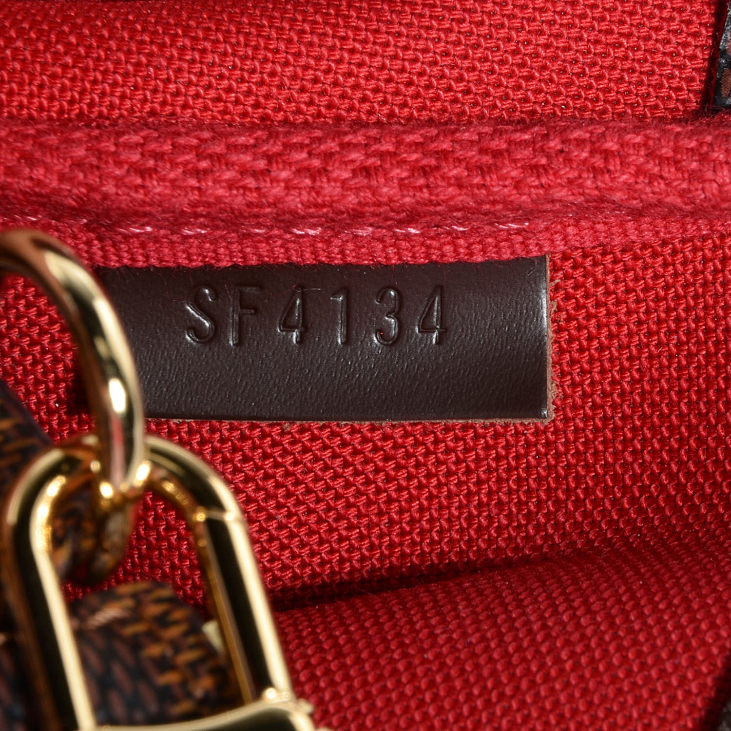 Louis Vuitton Damier Ebene Mini Pochette Accessories Bag 7 of 8