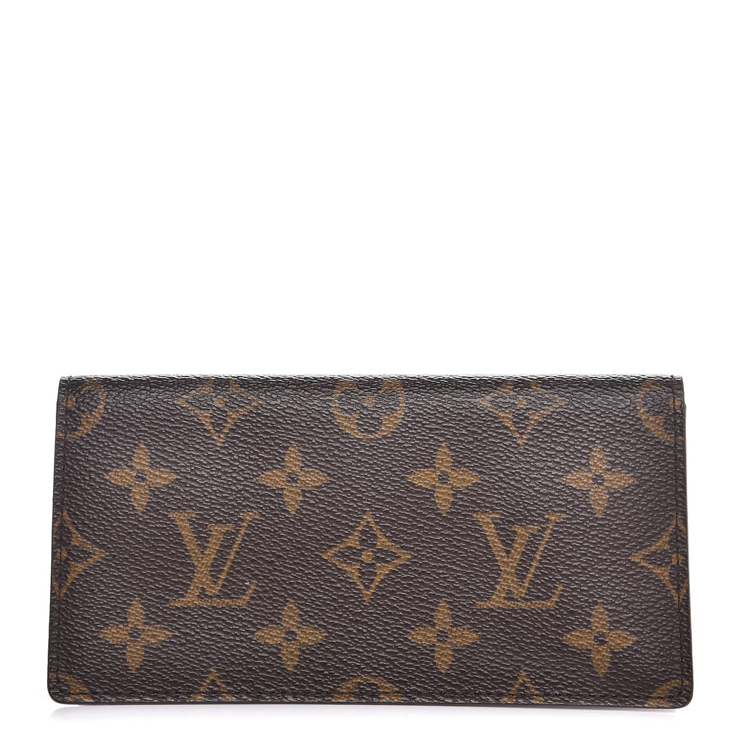 Louis Vuitton Monogram Simple Checkbook Holder Wallet 1 of 9