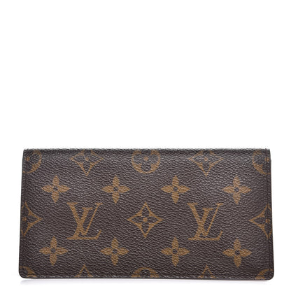 Louis Vuitton Monogram Simple Checkbook Holder Wallet 1 of 9