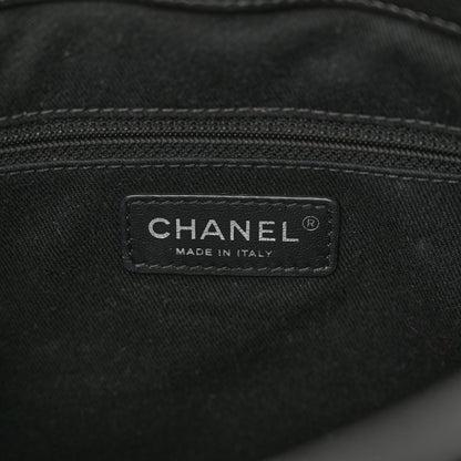 Chanel Caviar Quilted CC Timeless Soft Tote Black 6 of 15