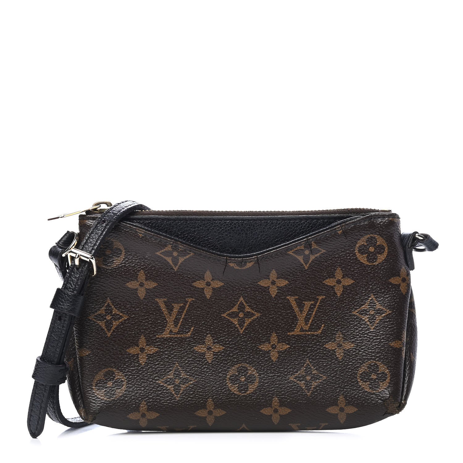Louis Vuitton Monogram Pallas Clutch Black 1 of 11