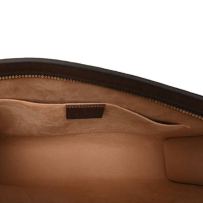 Gucci GG Supreme Monogram Web Ophidia Pouch Brown 5 of 7