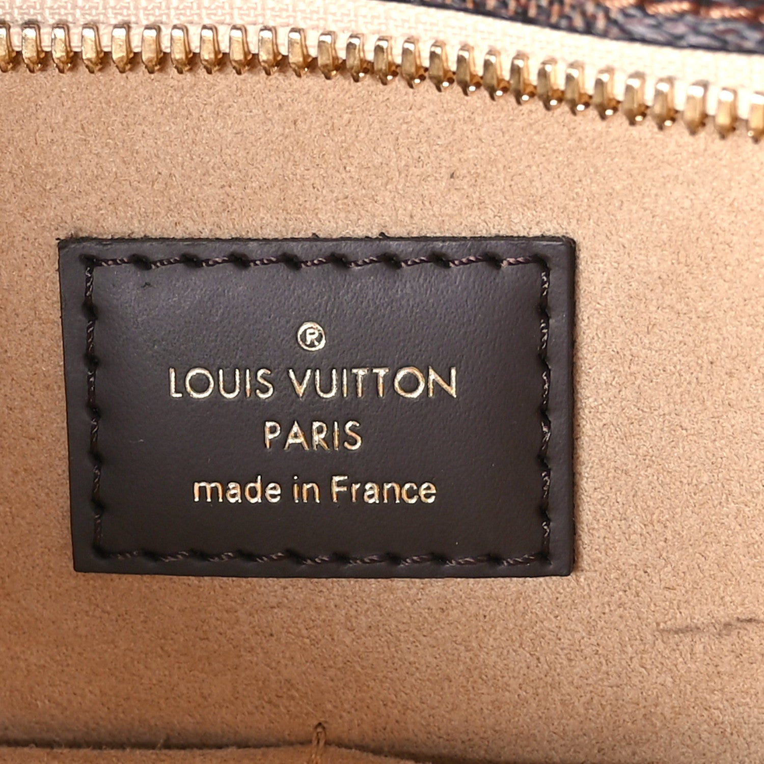 Louis Vuitton Damier Ebene Jersey Creme 6 of 11