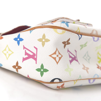 Louis Vuitton Monogram Multicolor Lodge PM White 9 of 12