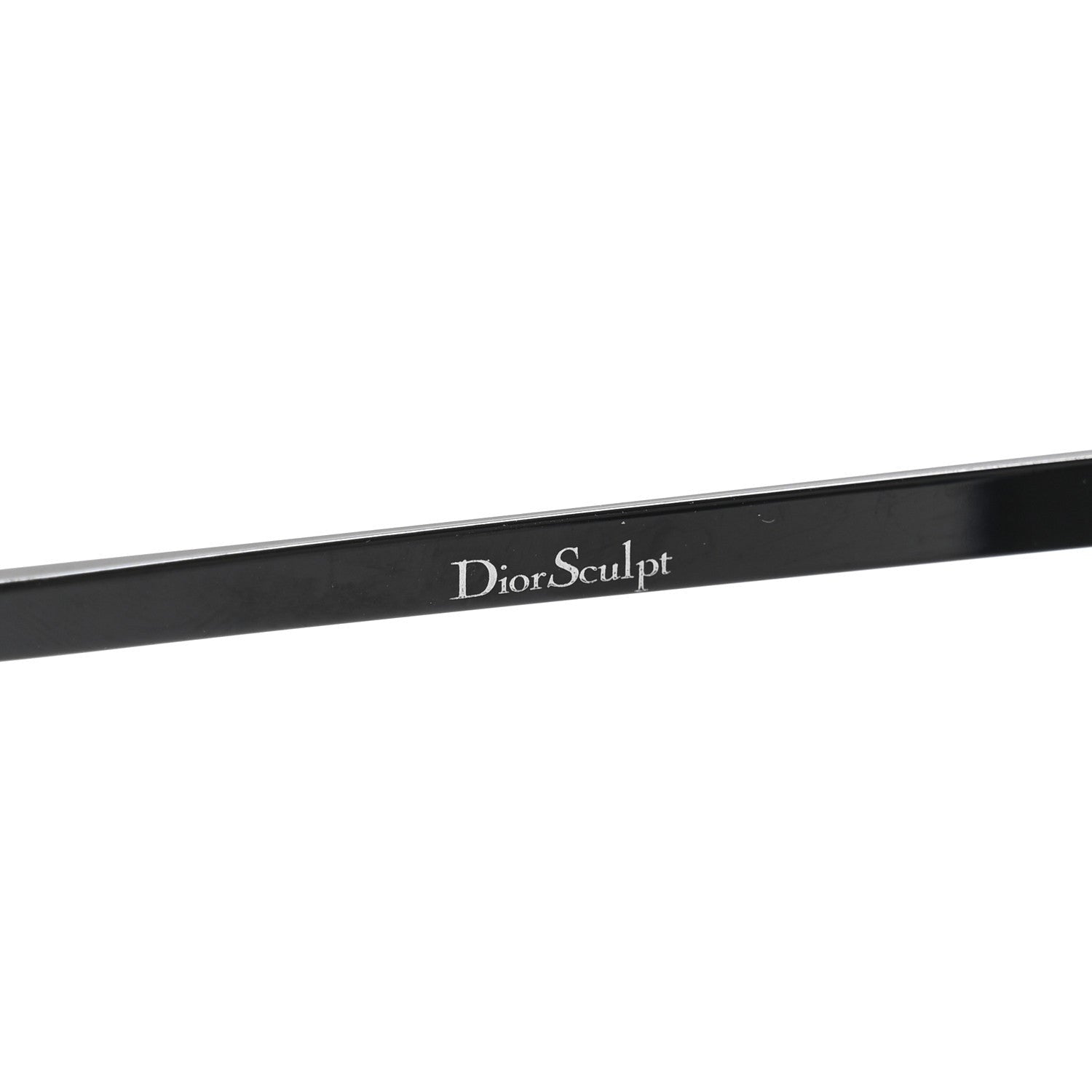 Christian Dior Sculpt Cat Eye Sunglasses Black Blue 7 of 7