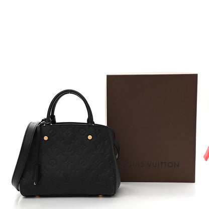 Louis Vuitton Empreinte Montaigne BB Black 10 of 12