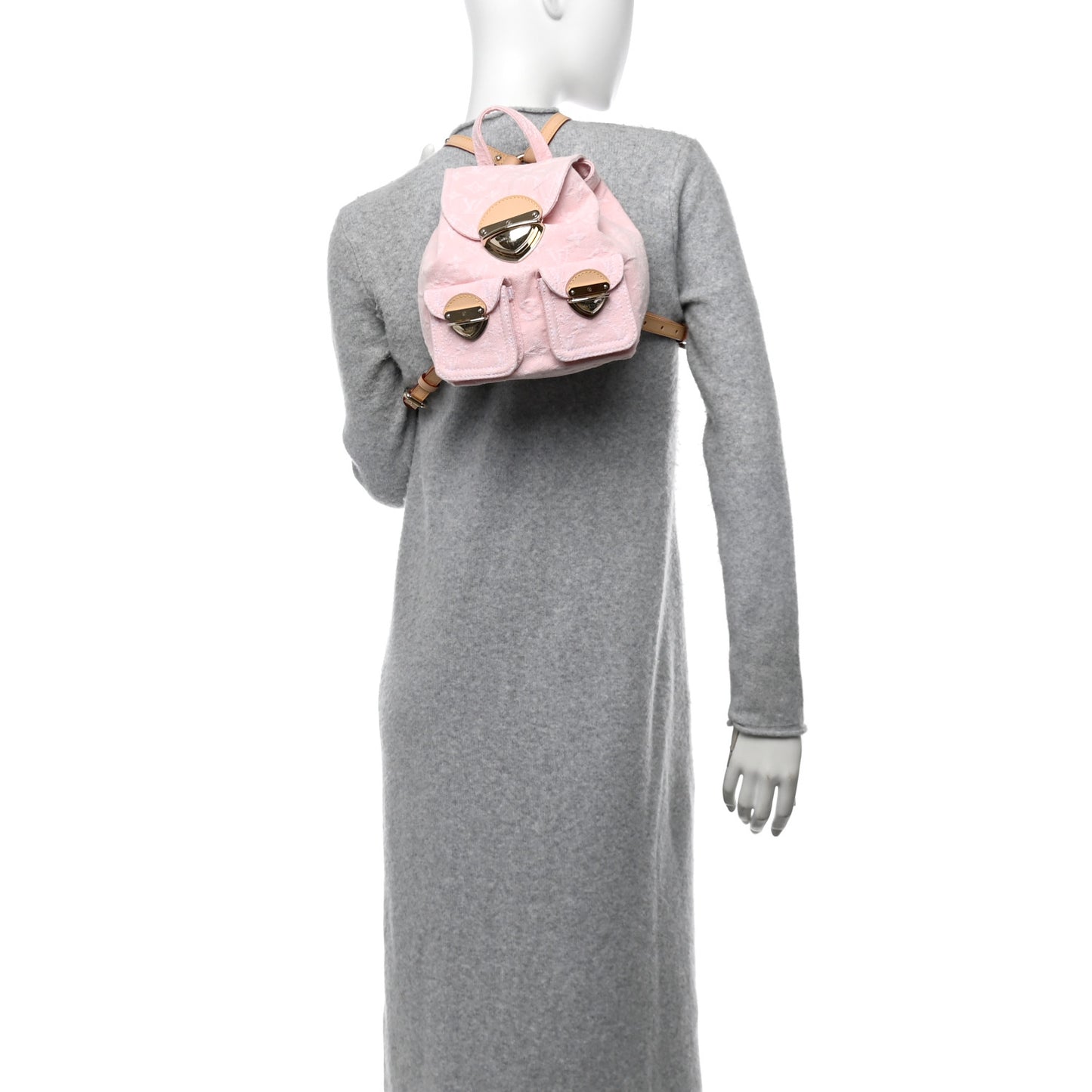 Denim Venice Backpack Washed Pink