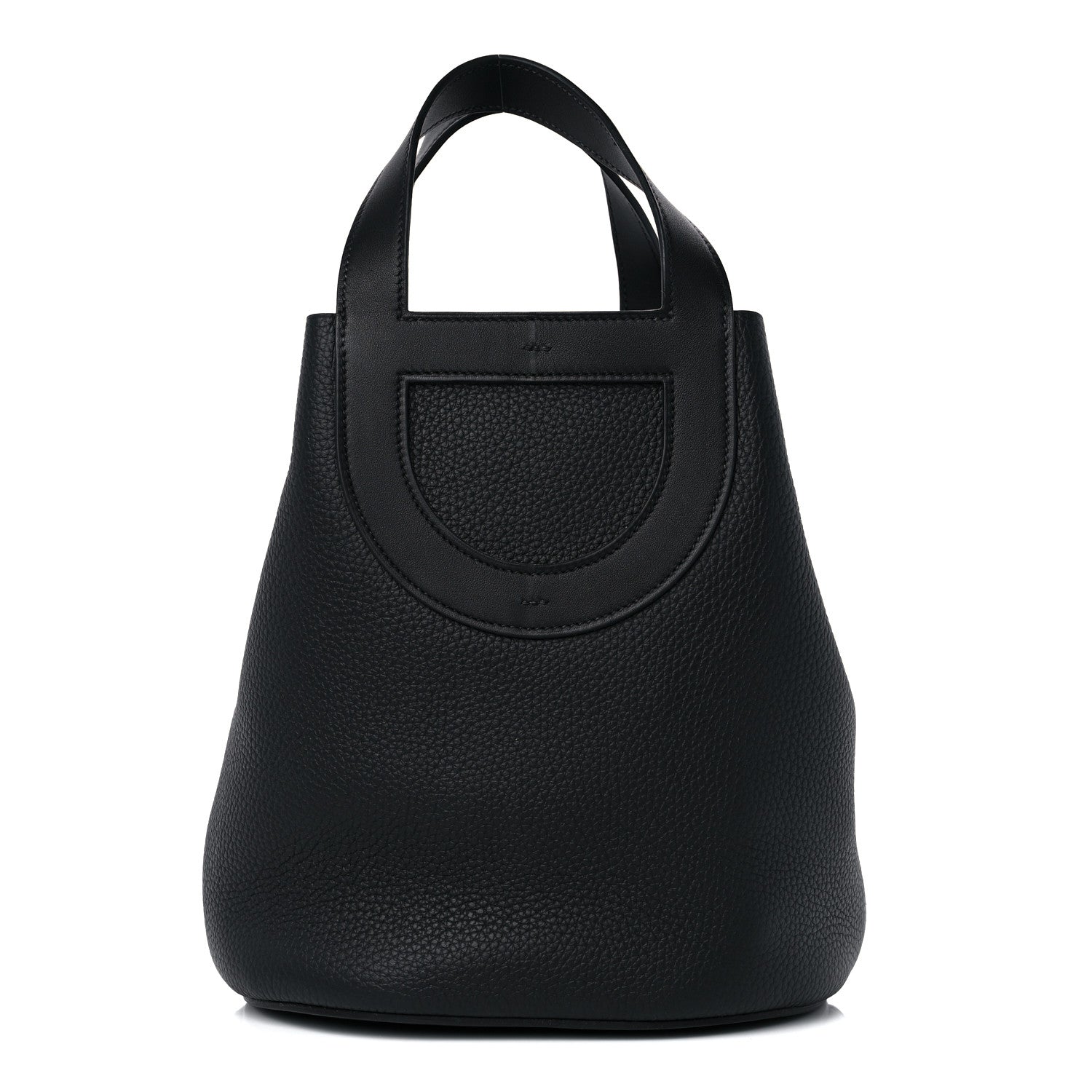 Hermes Taurillon Clemence Swift In-The-Loop 18 Bag Black 1 of 11