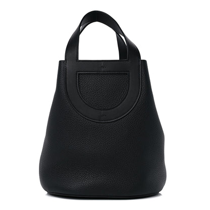 Hermes Taurillon Clemence Swift In-The-Loop 18 Bag Black 1 of 11