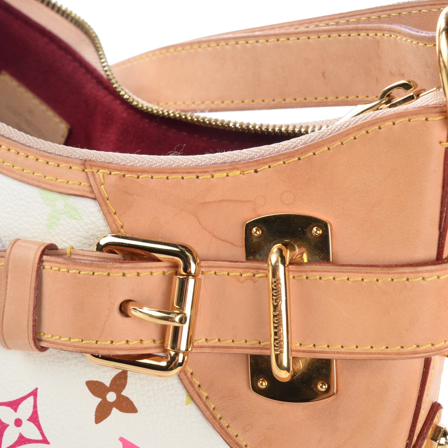 Monogram Multicolor Greta White