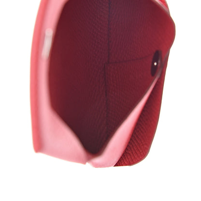 Hermes Epsom Bastia Coin Purse Rose Azalee 5 of 8