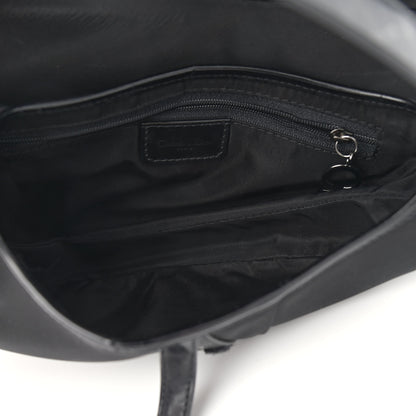 Christian Dior Nylon Saddle Bag Black 4 of 10
