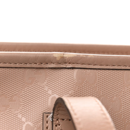 Gucci Imprime Monogram Small Joy Tote Blush Pink 13 of 15