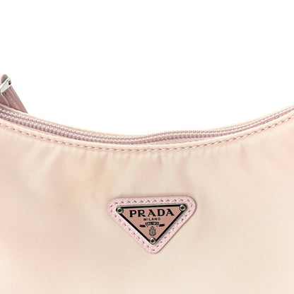 Prada Tessuto Nylon Saffiano Re-Edition 2000 Bag  Alabastro 6 of 8