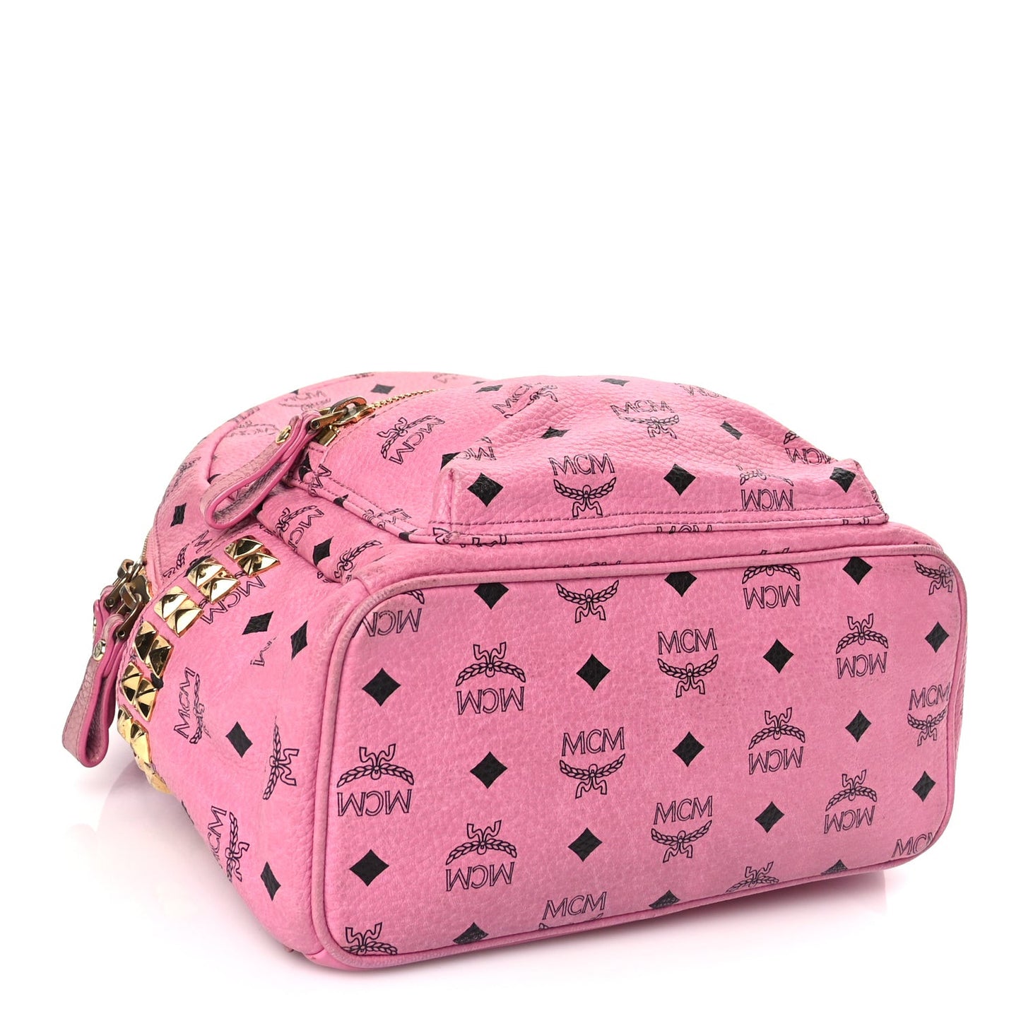 Visetos Small Side Stud Stark Backpack Pink