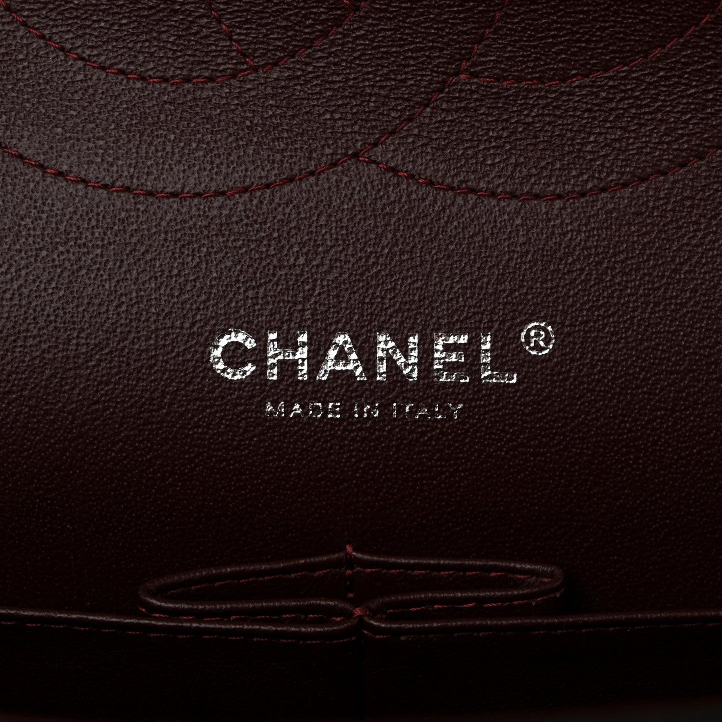 Lambskin Quilted Jumbo Double Flap Black