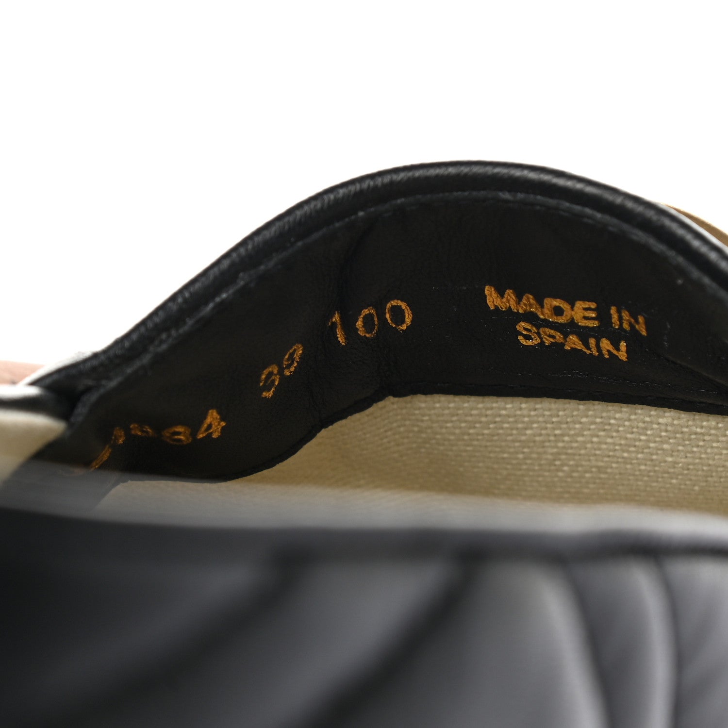 Gucci Nappa Matelasse GG Marmont Platform Espadrilles 39 Black 8 of 10