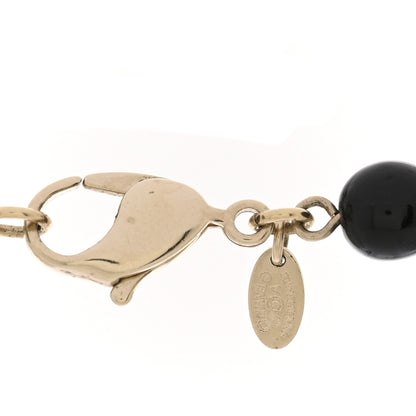 Chanel Beaded Pearl CC Long Strand Necklace Multi 6 of 6