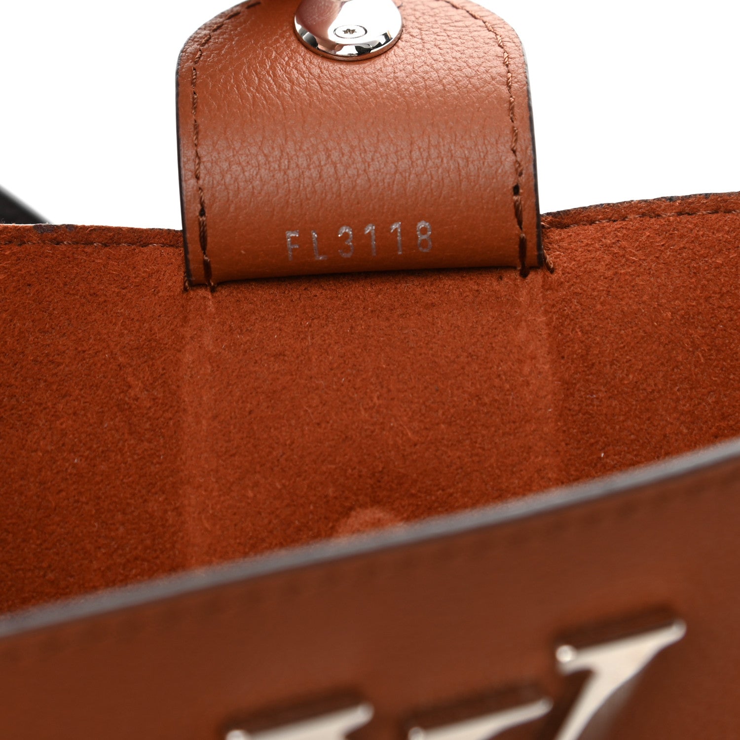 Louis Vuitton Calfskin Lockme Go Tote Caramel Creme Black 6 of 13