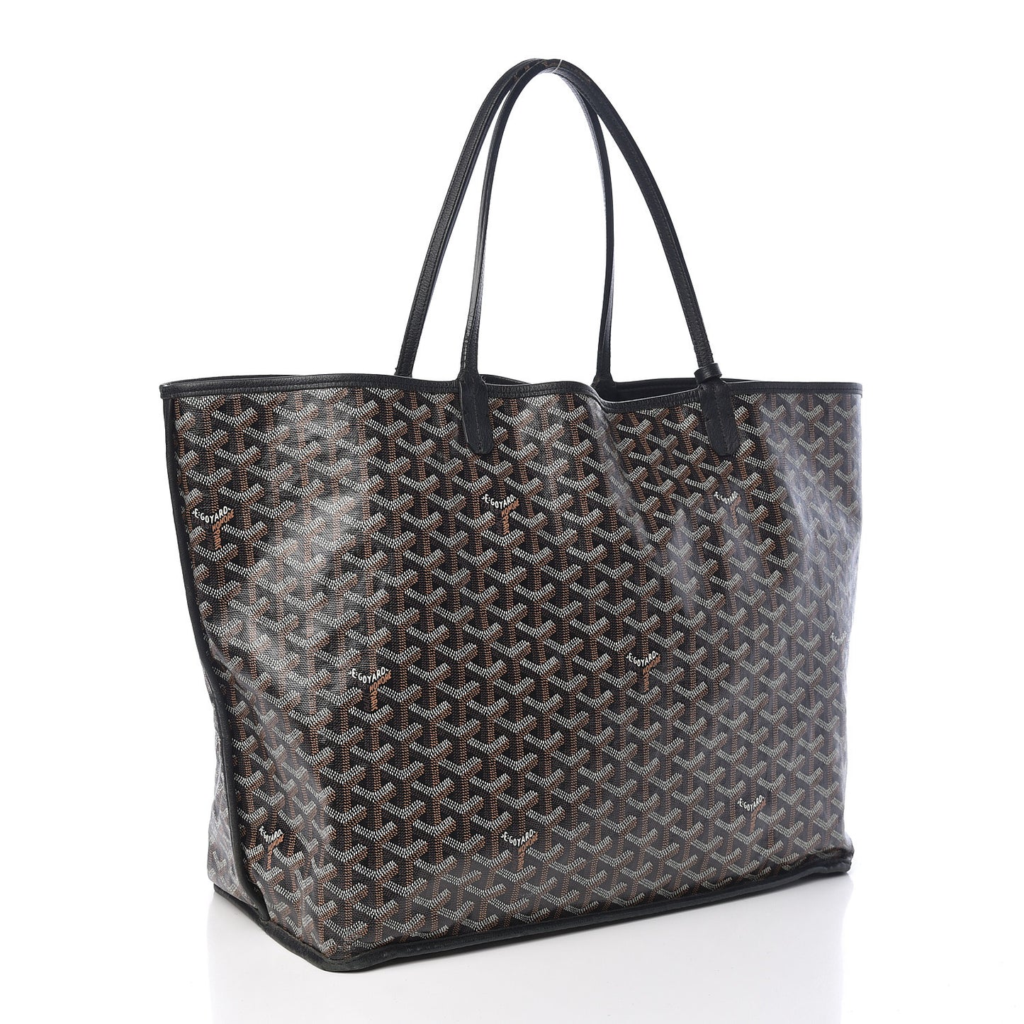 Goyardine Reversible Anjou GM Black