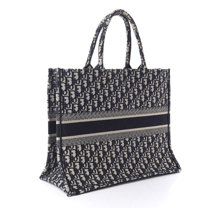 Christian Dior Oblique Book Tote Blue Multicolor 3 of 10