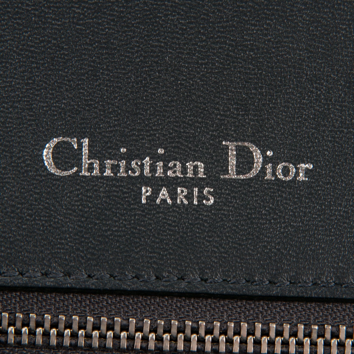 Christian Dior Metallic Patent Micro-Cannage Medium Diorama Flap Bag Silver 7 of 7