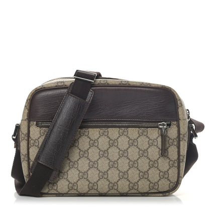 Gucci GG Plus Monogram Shoulder Bag Dark Brown 1 of 7