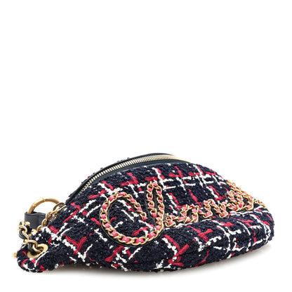 Chanel Tweed Quilted Chain 20s Signe Waist Bag Multicolor 4 of 7