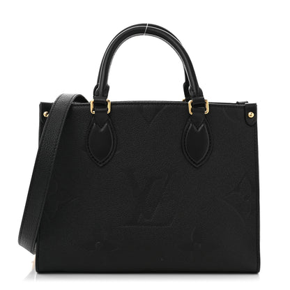 Louis Vuitton Empreinte Monogram Giant Onthego PM Black 1 of 11