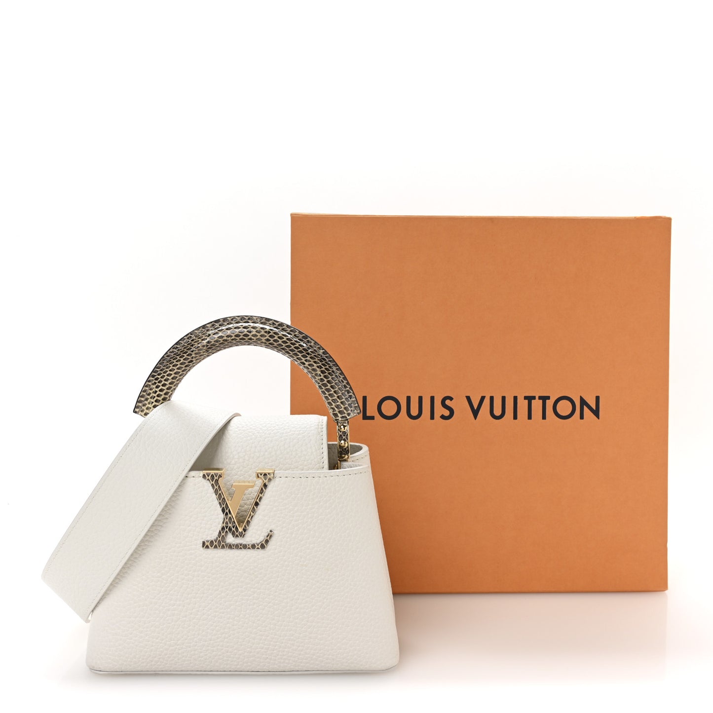 Taurillon Ayers Capucines Mini White Snow White