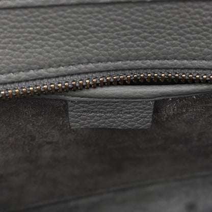 Celine Baby Drummed Calfskin Nano Luggage Kohl 6 of 9