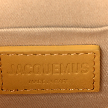 Jacquemus Smooth Calfskin Le Chiquito Moyen  Yellow 5 of 8