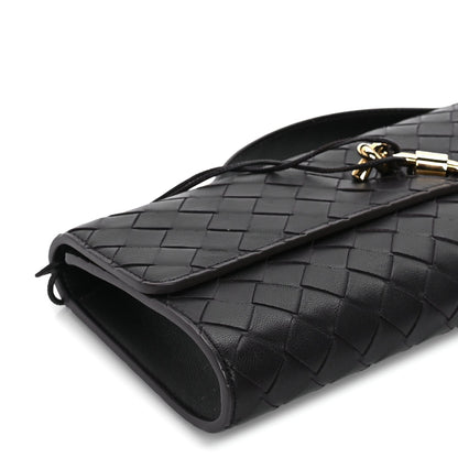 Bottega Veneta Nappa Intrecciato Long Andiamo Top Handle Clutch Fondant 7 of 7
