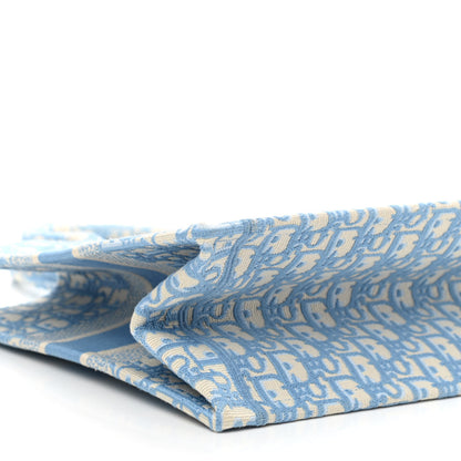 Christian Dior Oblique Medium Book Tote Light Blue 8 of 9